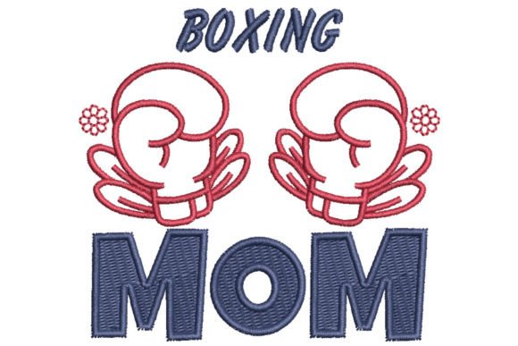 Boxing Mom: A Seasonal Embroidery Gem for Holiday Gifts