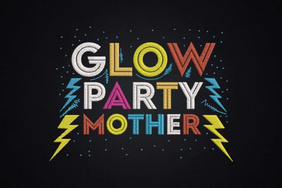 Color Vintage Retro Party Mother’s Day