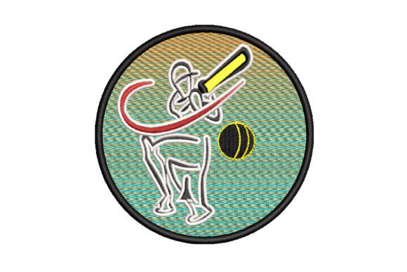 Cricket Player Embroidery Design Review