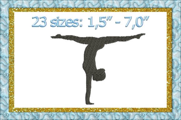 Gymnast Embroidery Design Review