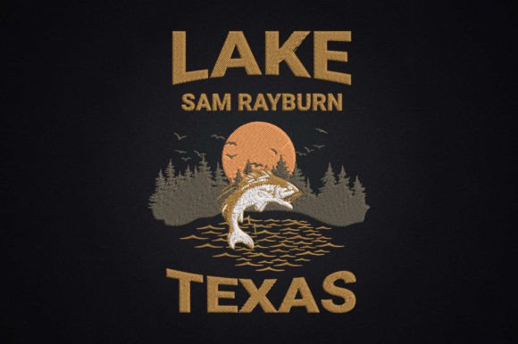 Lake Sam Rayburn Fishing Gift