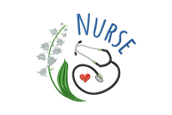 The Word Nurse with Lily of the Valley